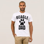 ビーグルドッグパパTシャツ Tシャツ (正面フル)