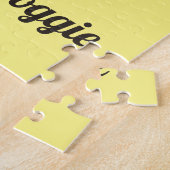 ビーグルドッグマイ最高のフレンド名前をカスタムする ジグソーパズル (側面)