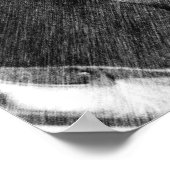 ビーグルドッグ顔ペンシルアート#2 ポスター (角)