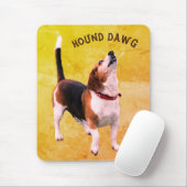 ビーグルハウンドダウグキュート マウスパッド (マウス)