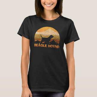 ビーグルハウンドヴィンテージレトロ Tシャツ