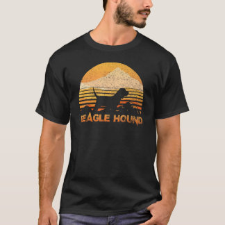 ビーグルハウンドヴィンテージレトロ Tシャツ