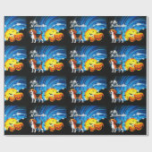 ビーグルハッピーハローウィン ラッピングペーパー (フラット)