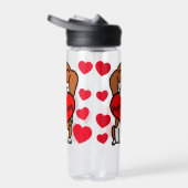 ビーグルハッピーバースデードッグ恋人 ウォーターボトル (右面)