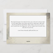 ビーグルハッピーホリデーカスタムズウォーターカラー シーズンカード (裏面)