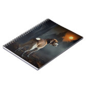 ビーグルハロウィーン怖い ノートブック (左側)