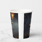 ビーグルハロウィーン怖い 紙コップ (右)