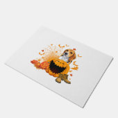 ビーグルハロウィーンTシャツベーグルドグッドハロウィーン ドアマット (アングル)