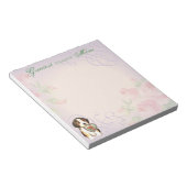 ビーグルハートママ ノートパッド (アングル)