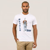 ビーグルパパ4 Tシャツ (正面フル)
