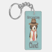 ビーグルパパ キーホルダー (正面左)