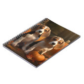 ビーグルパピーオータムデライトカボチャ ノートブック (左側)