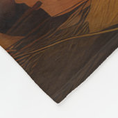 ビーグルパピーオータムデライトカボチャ フリースブランケット (角)