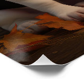 ビーグルパピーオータムデライトカボチャ ポスター (コーナー)