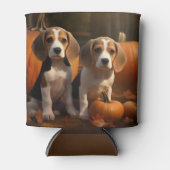 ビーグルパピーオータムデライトカボチャ 缶クーラー (正面)