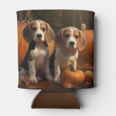 ビーグルパピーオータムデライトカボチャ 缶クーラー (裏面)