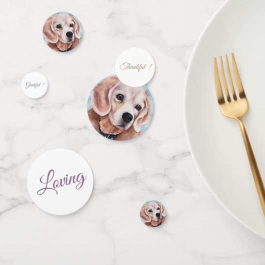 ビーグルパピー誕生日 コンフェッティ (グループ)