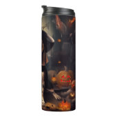 ビーグルパンプキンズハロウィンホラー タンブラー (回転右)