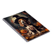 ビーグルパンプキンズハロウィンホラー ノートブック (右側)