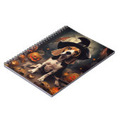 ビーグルパンプキンズハロウィンホラー ノートブック (左側)