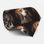 ビーグルビーグルはかわいい子犬を育てる ネクタイ (ロール)