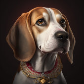 ビーグルビーグルはかわいい子犬を育てる ネクタイ