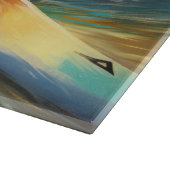 ビーグルビーチサーフィン絵画ズ カッティングボード (角)