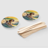 ビーグルビーチサーフィン絵画ズ ハンドファン (組立なし)