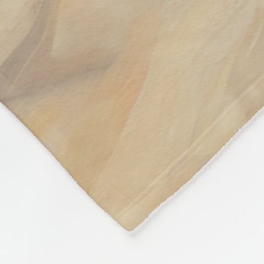 ビーグルビーチ、愛犬家のための夏の贈り物 フリースブランケット (角)