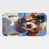 ビーグルビーチ、愛犬家のための夏の贈り物 Case-Mate iPhoneケース (裏面(横))