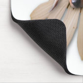 ビーグルフラワーマウスパッド マウスパッド (コーナー)