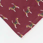 ビーグルブランケット フリースブランケット (角)