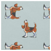 ビーグルベイストーンブルー ファブリック (クローズアップ)