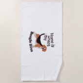 ビーグルホーム ビーチタオル (正面)