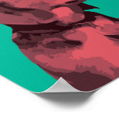 ビーグルポップ・アートのアートのポスター ポスター (角)