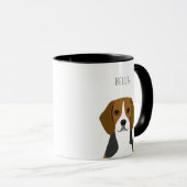 ビーグルマグズ マグカップ (正面右)