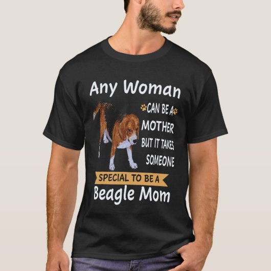ビーグルママであることに特別な24の理由 ビーグル犬 Tシャツ (正面)