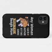 ビーグルママであることに特別な32の理由 Case-Mate iPhoneケース (裏面(横))