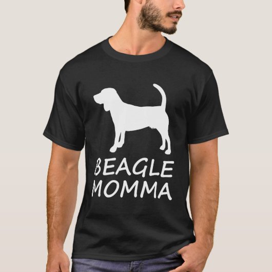 ビーグルママ犬 Tシャツ (正面)
