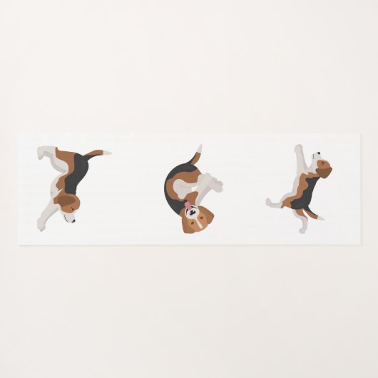 ビーグルヨガ ヨガマット (裏面(横))