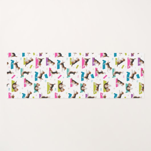 ビーグルヨガ ヨガマット (正面(横))