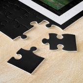 ビーグルラバーカスタムズの子犬と犬の写真コラージュ ジグソーパズル (側面)