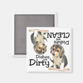 ビーグルラバーズ食洗機マグネット マグネット (正面/裏面)