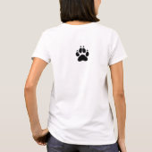 ビーグルラブ | 愛犬家グッズ Tシャツ (裏面)