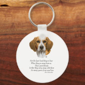 ビーグルレインボーブリッジ キーホルダー (正面)