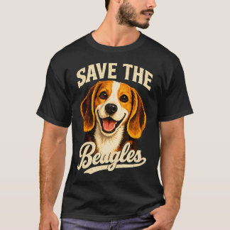 ビーグルレスキュー ビーグル愛好家のためのグッズ Tシャツ