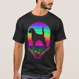 ビーグルレトロヴィンテージ80s犬 tシャツ