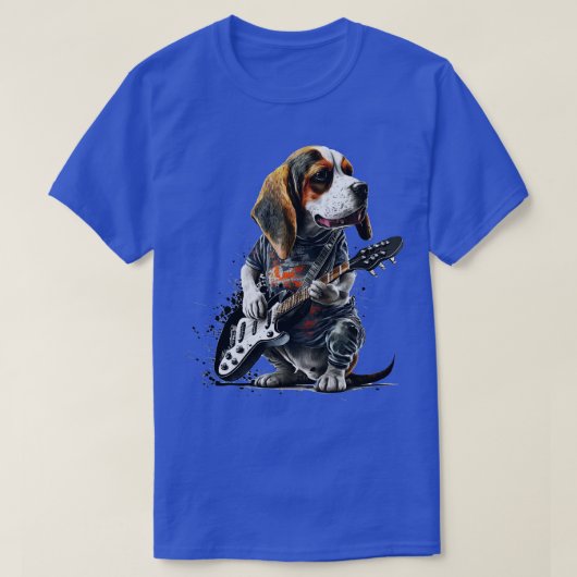 ビーグルロッカー4 Tシャツ (デザイン正面)