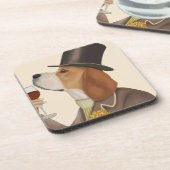 ビーグルワインスヌブ コースター (左側)