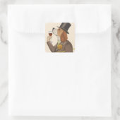 ビーグルワインスヌブ スクエアシール (バッグ)